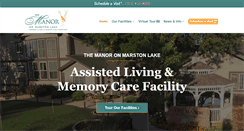 Desktop Screenshot of manoronmarstonlake.com